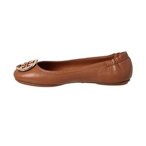 NWOT  Tory Burch Minnie Tan Flats size 9
